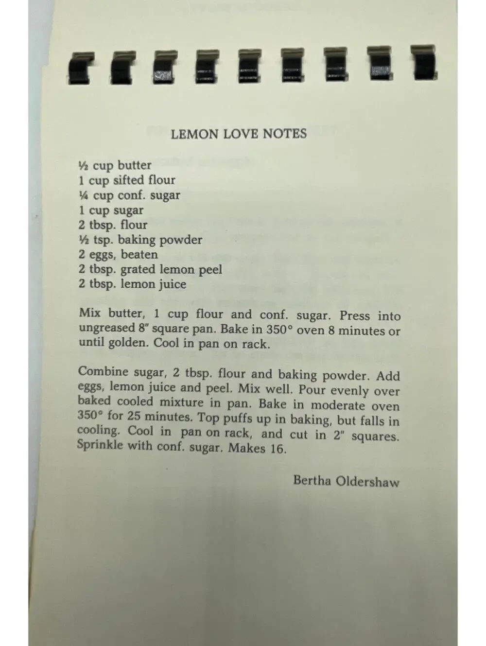 Vintage 1980 'Third Time Around' Cookbook: Middlefield CT Local Recipes